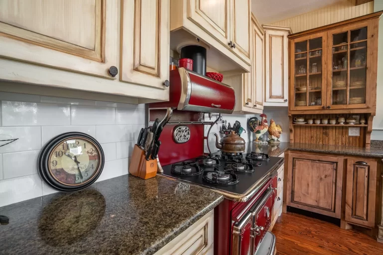 a ranch home stove