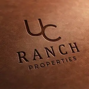 UC Ranch Properties Logo on Leather