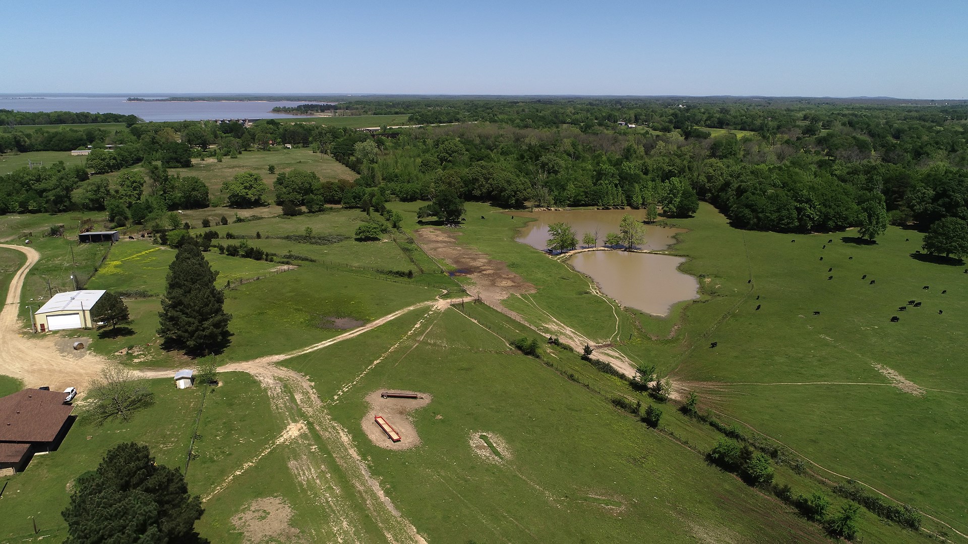 Riverfront Cattle Ranch in Sawyer, OK for Sale UCRP