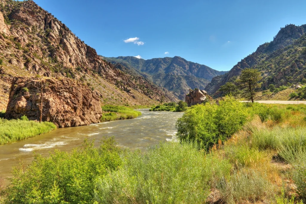 Browns Canyon National Monument Colorado, USA