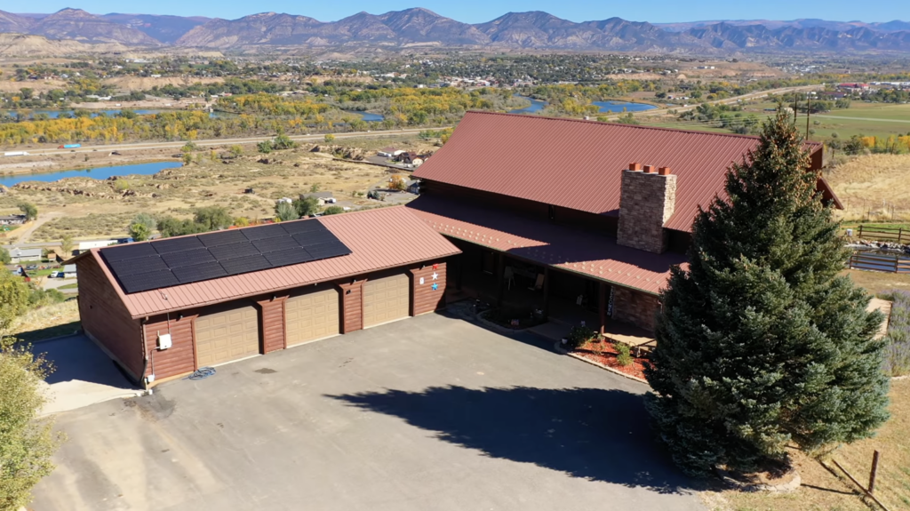 Two-Story Log Home Adjoining BLM Land in Rifle, CO - Garfield County ...